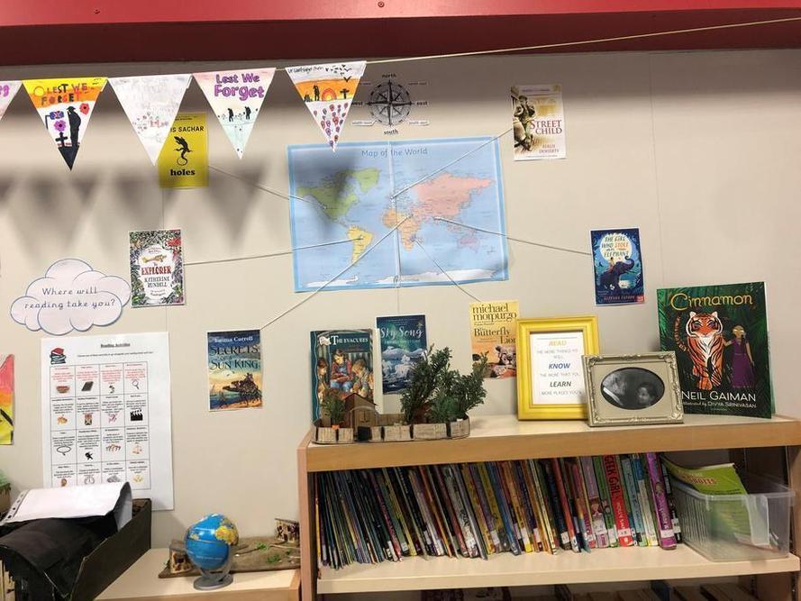 middlemarch school has a classroom reading area